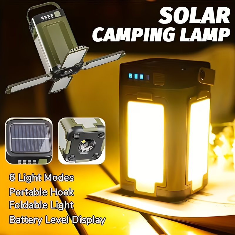 Solar Outdoor Portable Camping - Solar Lamp ulasan dan harga