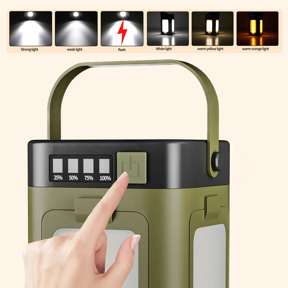 Solar Outdoor Portable Camping - Solar Lamp ulasan dan harga