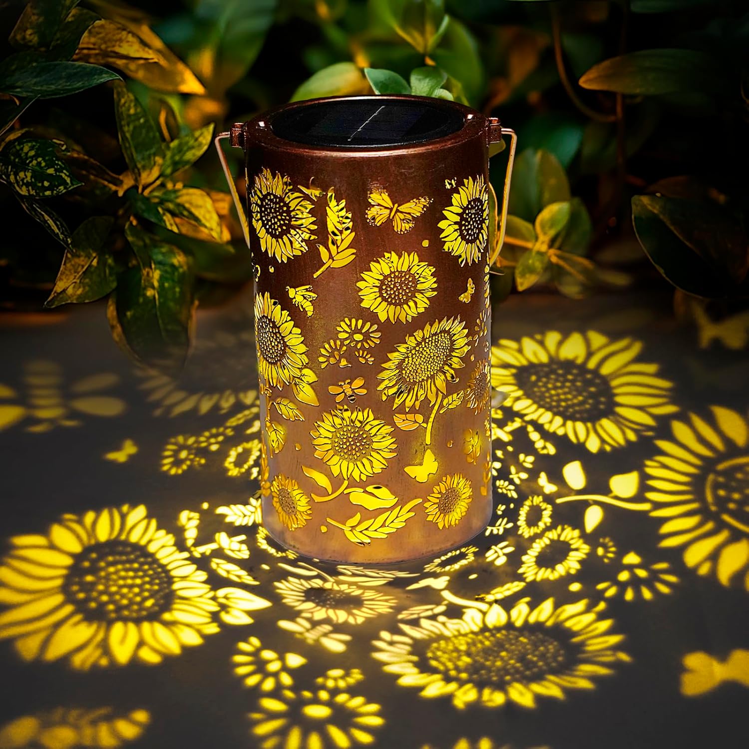 Sunflower Light and Shadow Lig - Solar Lamp ulasan dan harga