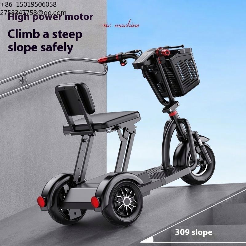 Premium Collapsible E-Tricycle - Solar Panel ulasan dan harga