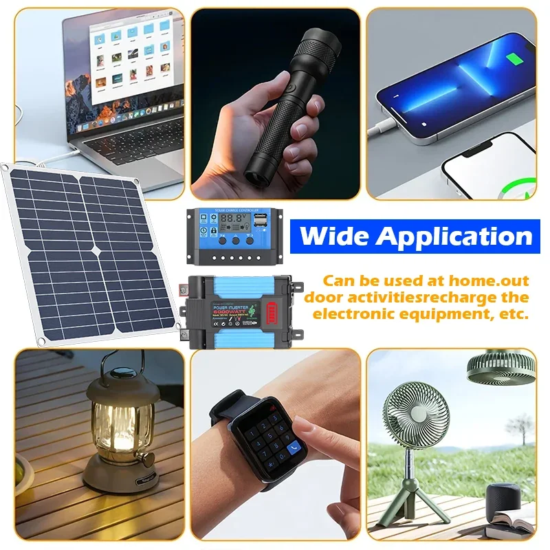 6000W Solar Kit Equipped with  - Solar Panel 200W ulasan dan harga