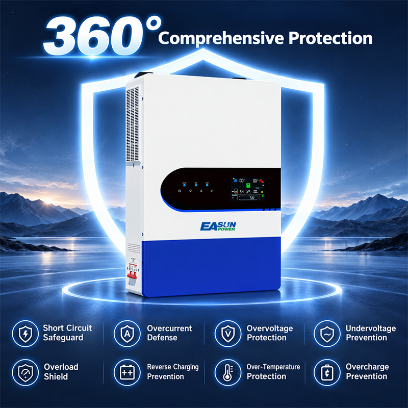 EASUN POWER 12KW Split Phase S - Charge Controller Solar ulasan dan harga