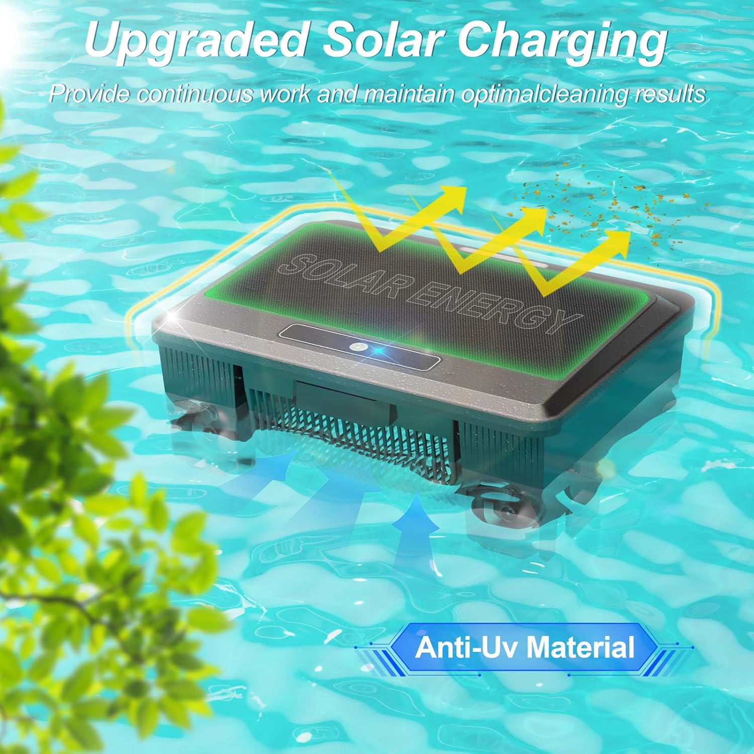 Upgraded Solar Pool Cleaner Po - Charge Controller Solar ulasan dan harga