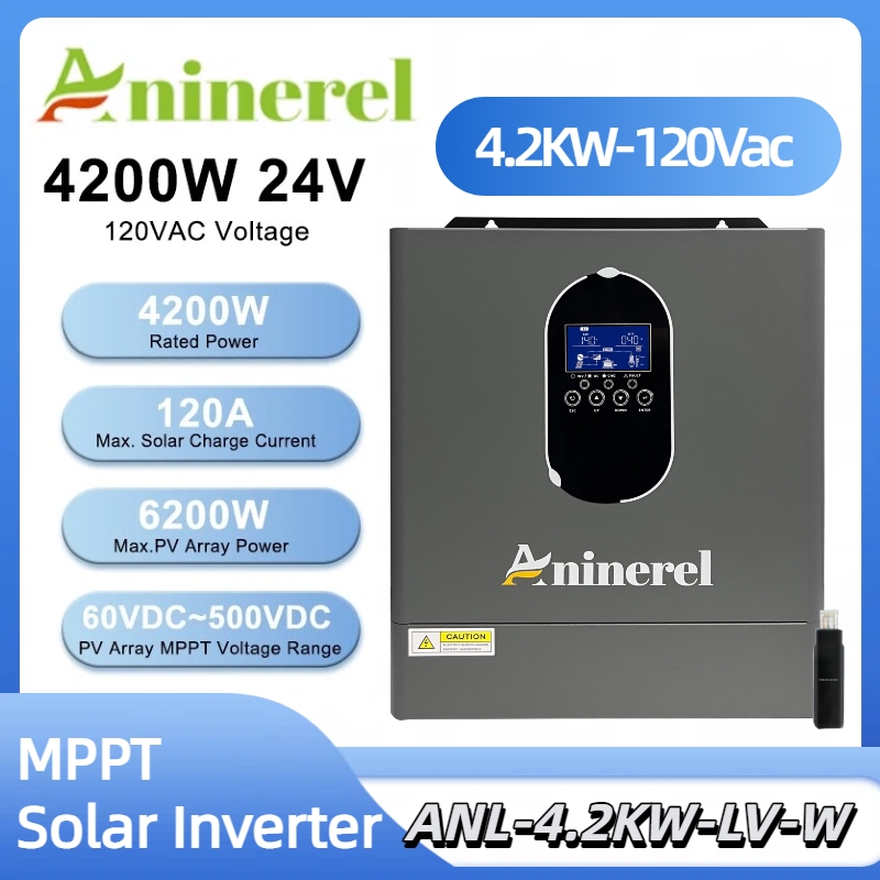 Aninerel 4.2KW 24V NEW 110-120 - Charge Controller Solar ulasan dan harga