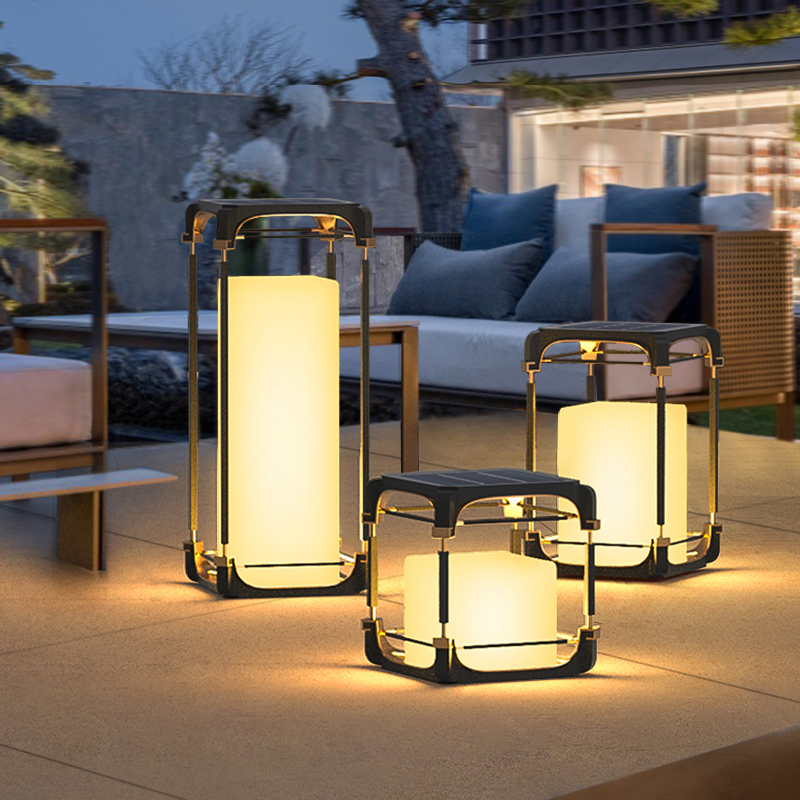 Luminous Floor Lamp Courtyard  - Solar Lamp ulasan dan harga