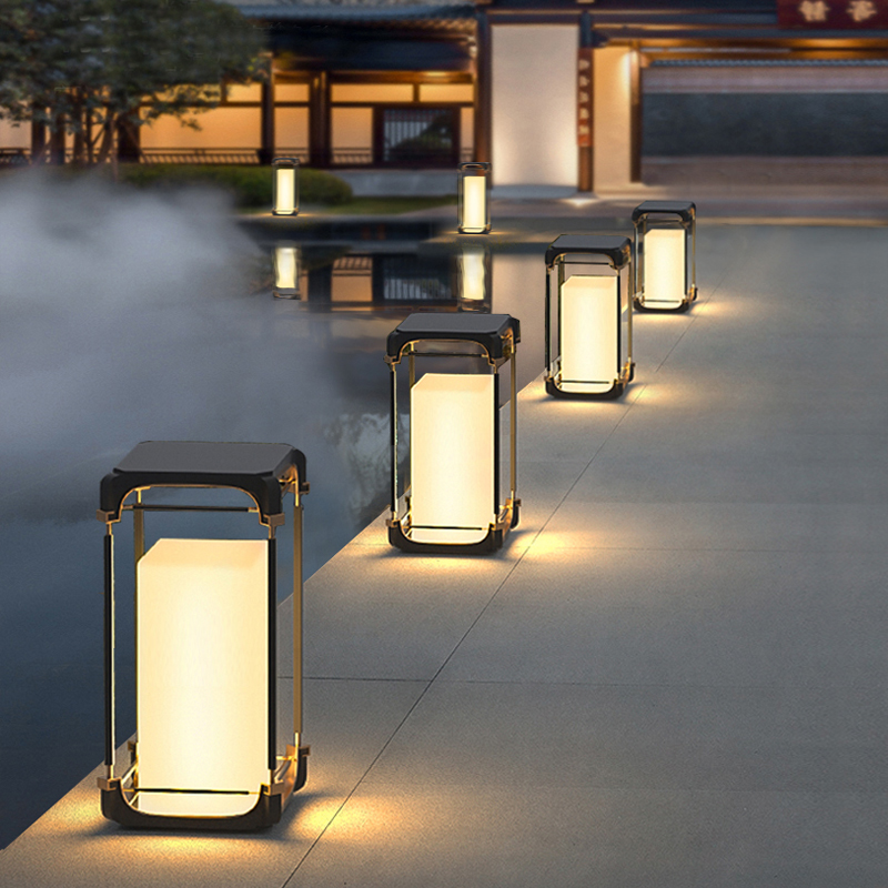 Luminous Floor Lamp Courtyard  - Solar Lamp ulasan dan harga