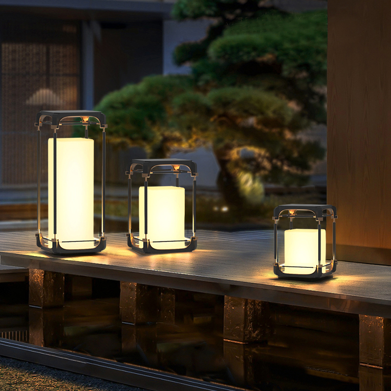 Luminous Floor Lamp Courtyard  - Solar Lamp ulasan dan harga