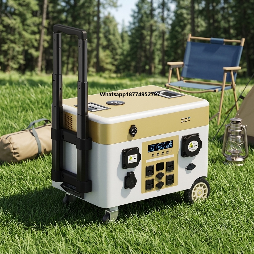 5000Wh Portable Solar Generato - Solar Panel ulasan dan harga
