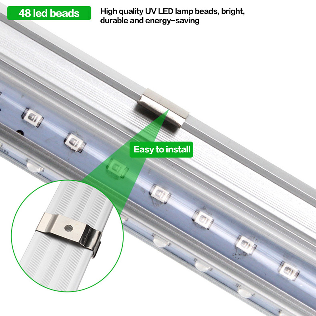10W UV LED Bar Light Club Nigh - Solar Lamp ulasan dan harga