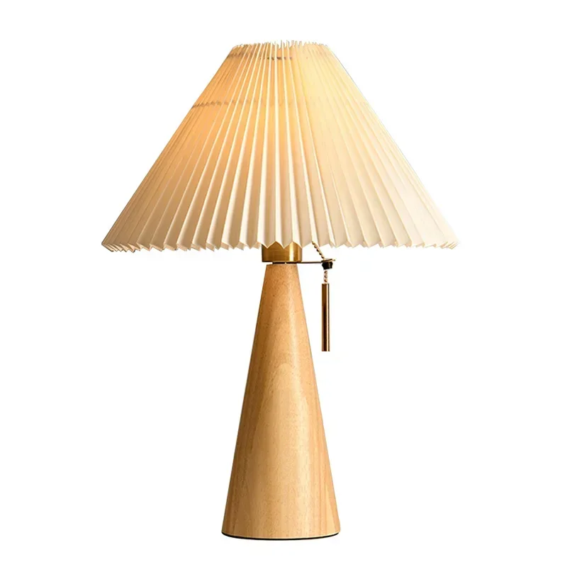 Retro Pleated Table Lamp Nordi - Solar Lamp ulasan dan harga