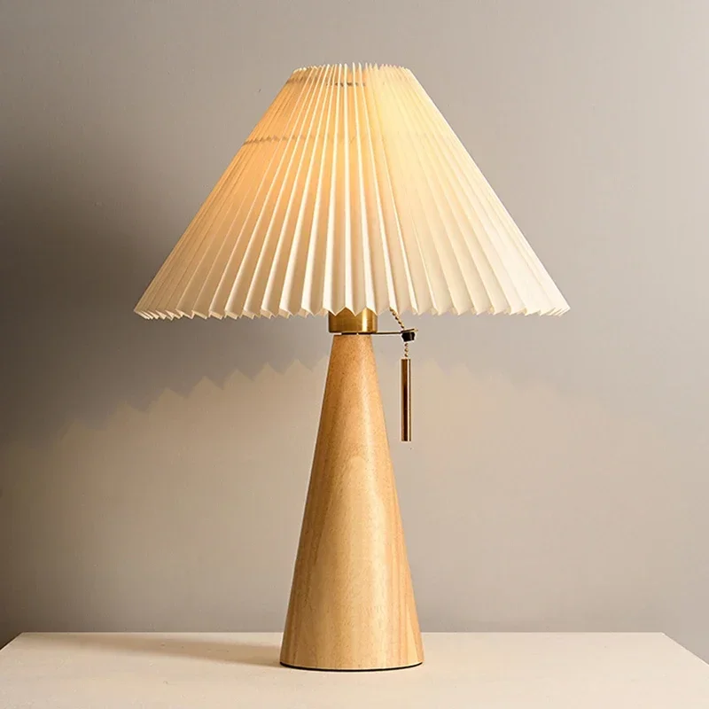 Retro Pleated Table Lamp Nordi - Solar Lamp ulasan dan harga
